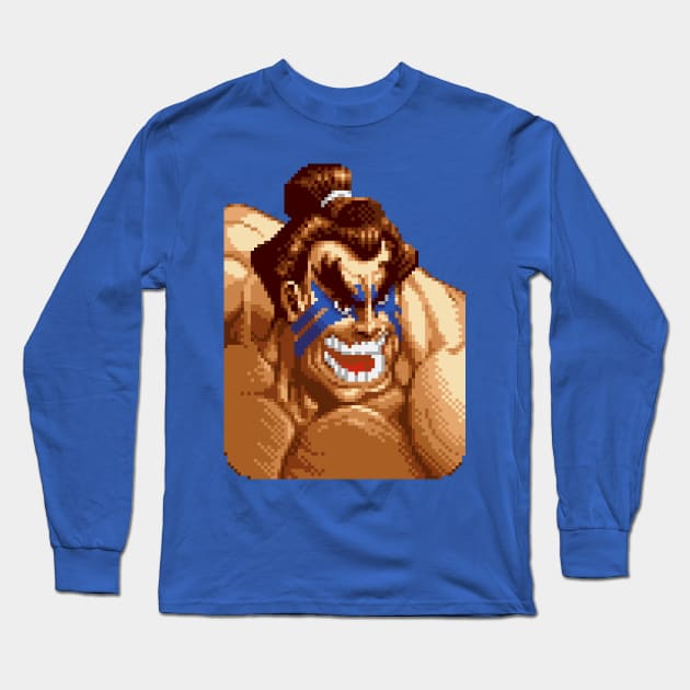 Sumo Grand Master Long Sleeve T-Shirt by winsarcade